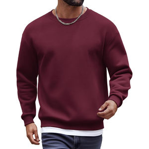 Sudadera con capucha de gran tamaño de peso pesado Premium para hombres Drop Shoulder Fleece Streetwear Algodón - Product Image 1