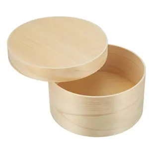 ODM ecofriendly Best Selling High Quality Spun Bamboo round Box Wholesaler from Vietnam for Storage Boxes & Bins