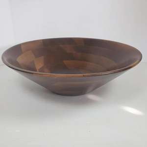 Ensaladera de madera pura para aperitivos de pasta de frutas verdes frescas y hermoso estilo de comedor casero - Product Image 5