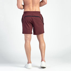 Pantalones cortos de gimnasio informales sólidos para hombre, de secado rápido, transpirables, de calidad superior, con estampado personalizado, superventas OEM - Product Image 4