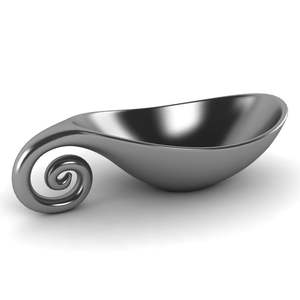 Juego de mesa de hierro para uso doméstico superior Apto para lavavajillas de 3 cuencos para servir frutas de Metal esmaltados sólidos coloridos decoración de centro de mesa - Product Image 6