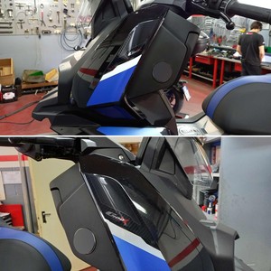 Adesivo Protettivo 3D per Carena Scooter, Adesivo Serbatoio Compatibile con BMW C400X - Product Image 4