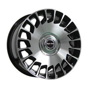 Jantes pour Audi Q7 Q8, 22 pouces, design turbine, finition bicolore, coupe diamant, 5x112 PCD, luxe, forgées, performance, roues SUV, mise à niveau - Product Image 4