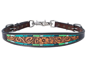 Nouveau Design Western Tack Set pour l'équitation Meilleur Prix Cuir Headstall Collier de poitrine Wither Strap Sculpté pour équestre - Product Image 3