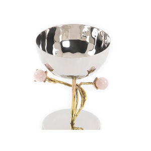 Restaurant Vaisselle En Métal Bol De Nourriture À La Main Décoratif Argent Poli Cuisine Dessert Bol De Service Au Meilleur Prix - Product Image 2