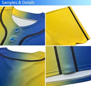 Camiseta de equipo de softbol de béisbol por sublimación de alta calidad, uniforme deportivo personalizado, ropa deportiva atlética para jóvenes escolares - Product Image 5