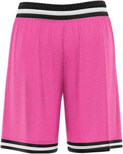 <b>Men's</b> High Quality Lightweight Polyester <b>Basketball</b> <b>Shorts</b> Summer Comfortable Elastic Waistband with Printed Technics - Product Image 3