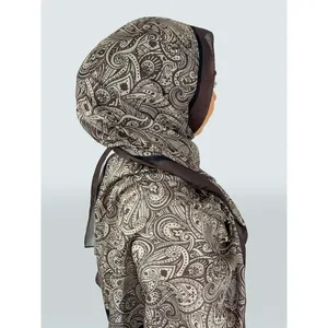 ผ้าคลุมไหล่สไตล์ชนเผ่าผ้าชีฟองนุ่มและน้ำหนักเบาดีไซน์ลวดลาย - Product Image 2