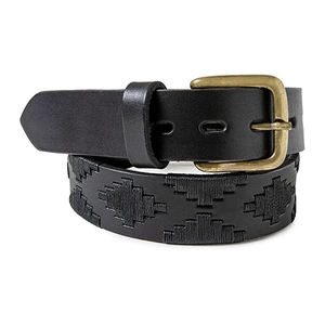 การออกแบบใหม่โปโลเข็มขัดมือเย็บเข็มขัดหนังที่มีอยู่ในราคาล่าสุด - Product Image 3