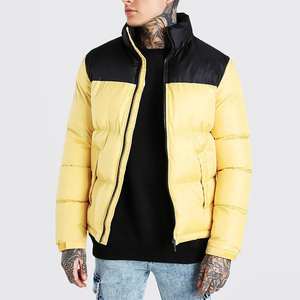 2025 conception personnalisée hommes vestes d'hiver pour la saison froide léger emballage personnalisé manteau bouffant imperméable - Product Image 1