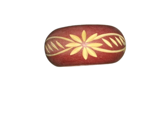 Anneau de serviette en bois artisanal, design sculpté en feuille, bois naturel, porte-serviettes de table pour table à manger, restaurant, hôtel, décoration de la maison - Product Image 2