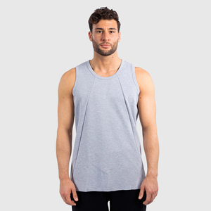 2025 fabrication personnalisée Premium hommes chemise sans manches col rond sans manches débardeur haute qualité promotionnel blanc pour les événements - Product Image 6