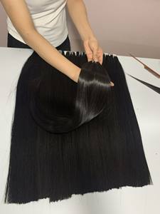 Extensiones de cabello humano vietnamita, mechones de pelo liso de hueso natural, doble estiramiento, moda - Product Image 3