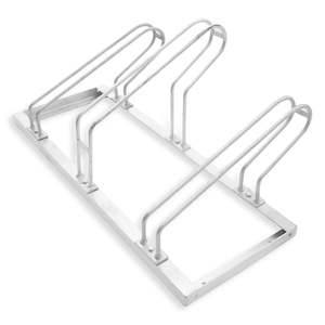 Support de rangement vertical pour vélos 105 x 40 cm, support de stationnement pour vélos galvanisé - Product Image 1