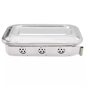 Caja de instrumentos de acero inoxidable de alta calidad, venta al por mayor, barata, OEM ODM - Product Image 6