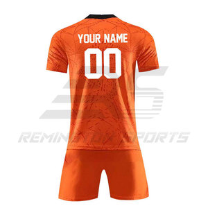 La fábrica hizo el último diseño de sublimación uniformes de fútbol para Unisex | Nuevo diseño transpirable uniformes de fútbol para la venta - Product Image 5