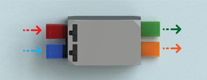 Unité de ventilation à récupération de chaleur contre-courant BSK NOTUS HV Slim 375 M/h, configuration de flux d'air à 8 voies, design moderne, bureau, garantie 2 ans - Product Image 5