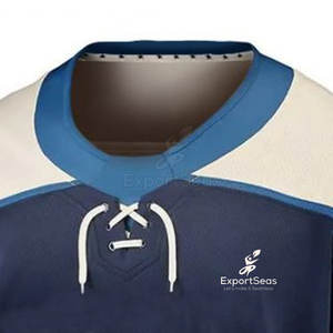 Jersey de hockey sobre hielo para adultos de talla grande a la venta, diseño de logotipo personalizado, Jersey de hockey sobre hielo hecho en Pakistán - Product Image 4