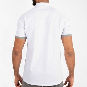 Chemises polo pour hommes de qualité supérieure en gros, chemises polo de sport, chemises polo de golf, taille réelle, coupe athlétique, respirantes - Product Image 2