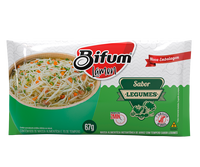 Nouilles de riz séchées instantanées Bifum, saveur légumes, 67 g, sans gluten, végétaliennes, Lamen, prêtes en 2 minutes, en vrac, nourriture saine
