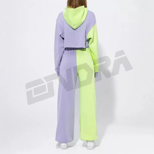 ชุดวอร์มผู้หญิงแฟชั่น Y2K สไตล์สตรีทแวร์สีพื้นแบบเต็มตัวสำหรับฤดูหนาวสุดฮิต ขายส่งเสื้อผ้าจำนวนมาก เสริมสร้างความมั่นใจในรูปร่าง - Product Image 6