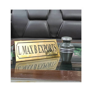 Urnas de cremación de recuerdo de aluminio para cenizas funerarias con acabado personalizado de diseño elegante al mejor precio del proveedor indio mejor listado - Product Image 1