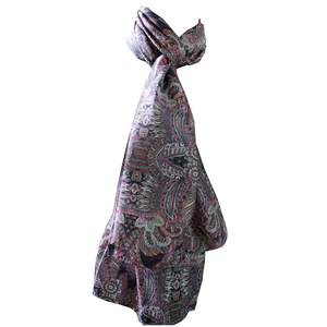 Women's Fashion Designer Printed Satin Silk Sari Long <b>Indian</b> Style Neck <b>Scarf</b> Headwraps Wholesale Lots Digital Printing - Product Image 4