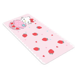 Extra Large Hello Kitty <b>Mouse</b> <b>Pad</b> Anti-Slip Waterproof Desk Mat with RGB <b>LED</b> Light Ergonomic Square Shape Printed Style - Product Image 1