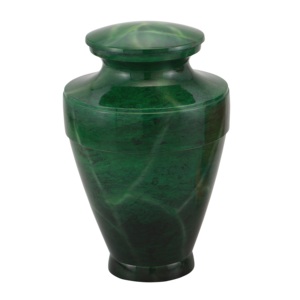 Urnas de cremación de aluminio para adultos de alta calidad con pegatina terminada para cenizas humanas Suministros funerarios de metal - Product Image 4