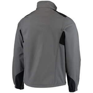 Veste d'extérieur d'hiver à quantité minimale de commande basse d'usine pour hommes, manteau à coquille souple, vestes Softshell OEM pour l'extérieur, vestes Softshell bon marché pour hommes - Product Image 3