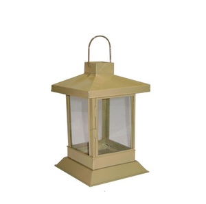 Gorgeous Rustic Metal Lanterns with Sleek Contemporary Design for Modern Home <b>Decor</b> & Outdoor Entertainment <b>Spaces</b> - Product Image 6