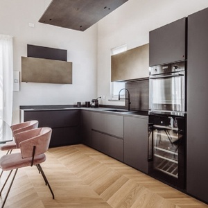 Gabinetes <span class=keywords><strong>de</strong></span> <span class=keywords><strong>Cocina</strong></span> Modulares <span class=keywords><strong>de</strong></span> Madera Contrachapada <span class=keywords><strong>de</strong></span> Melamina <span class=keywords><strong>con</strong></span> Encimera <span class=keywords><strong>de</strong></span> Cuarzo, Listos para Armar - Product Image 6