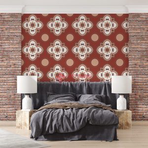 Azulejos de cemento de 200x200 mm que ofrecen una belleza clásica encaustica para paredes y suelos elegantes. - Product Image 2