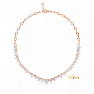 Collar con Colgante de Diamante Cultivado en Laboratorio de Lujo, Plata 925, Oro, Certificado IGI, Joyería Fina Personalizada para Mujer, Fabricante - Product Image 5