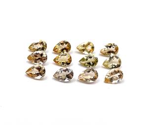 ลูกแพร์เบริลสีเหลืองตามธรรมชาติขนาด5*7-6*8มม. สำหรับการทำเครื่องประดับได้รับการรับรองจาก IGI - Product Image 4