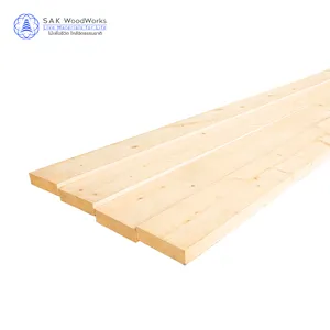 35 × ، x ، x ، مم. الأخشاب الروسية البيضاء الشمالية (الصنوبر والتنوب) KD S4S بواسطة SAK WoodWorks أفضل سعر من المصنع