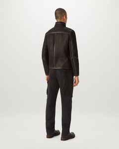 Veste en cuir à capuche personnalisée pour hommes au meilleur prix Veste en cuir tendance de haute qualité fabriquée au Pakistan - Product Image 3