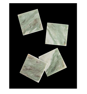 Dessous de verre en marbre personnalisé meilleur design magnifique chambre d'hôtel restaurant bureau sous-verres décoratifs prix bon marché - Product Image 5