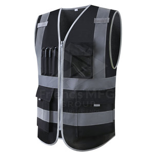 เสื้อกั๊กนิรภัยแบบใหม่ ANSI Class 1 ดีไซน์ตาข่ายน้ำหนักเบา เป็นมิตรกับสิ่งแวดล้อม แถบสะท้อนแสงสีสว่าง คุณภาพสูง สำหรับกิจกรรมกลางแจ้ง - Product Image 3