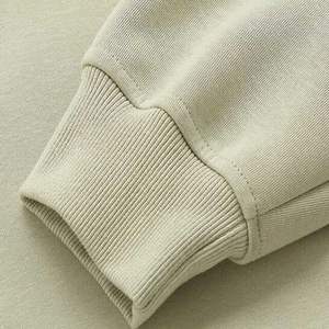 Meilleur matériau en coton respirant hommes quart fermeture éclair sweat à capuche High Street Style 100% coton quart fermeture éclair hommes sweats à capuche - Product Image 6