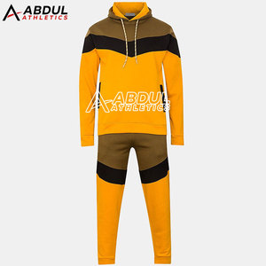 Vente chaude vêtements de sport Slim Fit hommes survêtement de sport pour l'entraînement porter pull confortable survêtement - Product Image 1