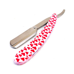 Rasoir de Barbier Professionnel Pliable en Acier de Haute Qualité, Design Classique à Lame Droite - Product Image 1