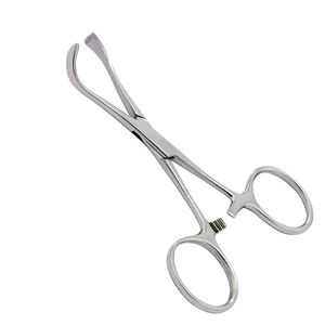 Pince à serviette Lorna en acier inoxydable de haute qualité 10cm pince à tube exportateur et fabricant par Surgiright - Product Image 6