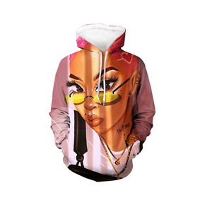 Sudaderas con estampado de sublimación para mujer, jersey con patrón personalizado, moda 100% de poliéster, novedad - Product Image 6