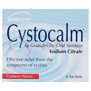 Galpharm Cystocalm <b>Sachets</b> 6 Per Pack Feminine Hygiene Product - Product Image 1
