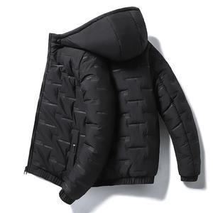 Abrigo acolchado para hombre, chaquetas con capucha para hombre, acolchado ligero, Parkas de invierno, chaquetas acolchadas a prueba de viento - Product Image 4
