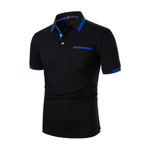 Polo personalizado de alta calidad, Jersey transpirable y duradero, patrón sólido, secado rápido, longitud corta con logotipo de diseño personalizado - Product Image 6
