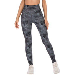 Legging personnalisé pour femmes style unique Legging taille moyenne en polyester 100% coton taille personnalisée - Product Image 4