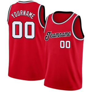 Maillot de basketball sans manches personnalisé imprimé, respirant, en polyester sublimé, uniforme grande taille, séchage rapide, anti-bactérien - Product Image 4