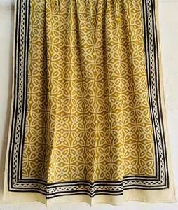 Écharpe Ethnique 100% Coton Léger Traditionnel Imprimé Bloc de Main Jaipur Écharpe Artisanale Boho Chic Fait à la Main Écharpe en Coton Doux - Product Image 1